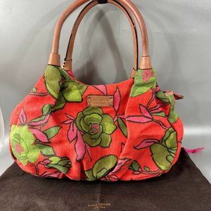 Kate Spade Floral Canvas Shoulder Bag